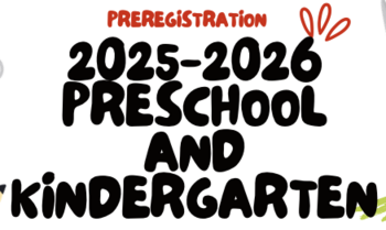 Linked image to PreSchool and Kindergarten Registration